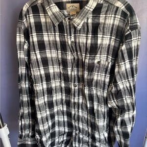 Blue mountain Plaid Button Down Shirt